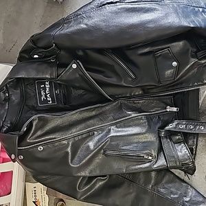 Leather jacket